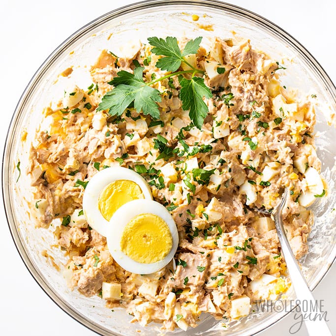 Tuna Salad Recipe with Egg